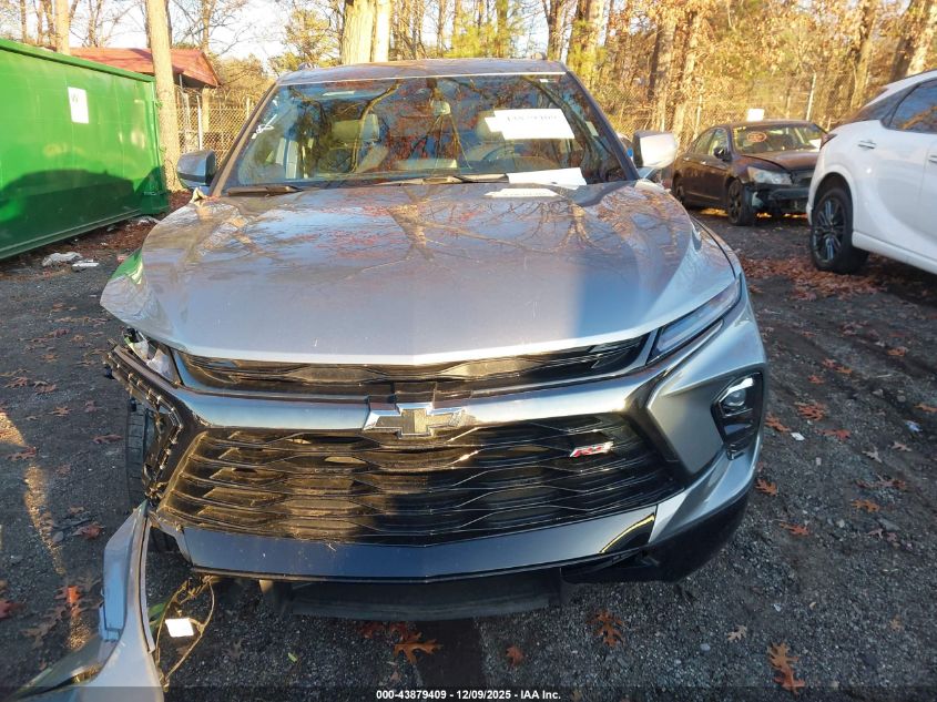 2025 Chevrolet Blazer Fwd Rs VIN: 3GNKBERS3SS137828 Lot: 43879409