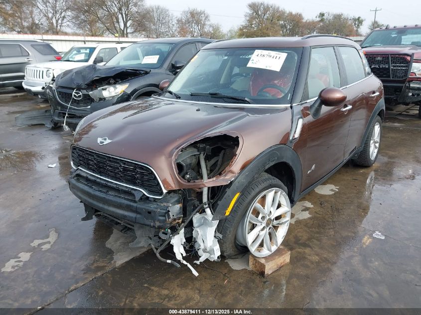 2013 Mini Countryman Cooper S VIN: WMWZC5C51DWP33919 Lot: 43879411