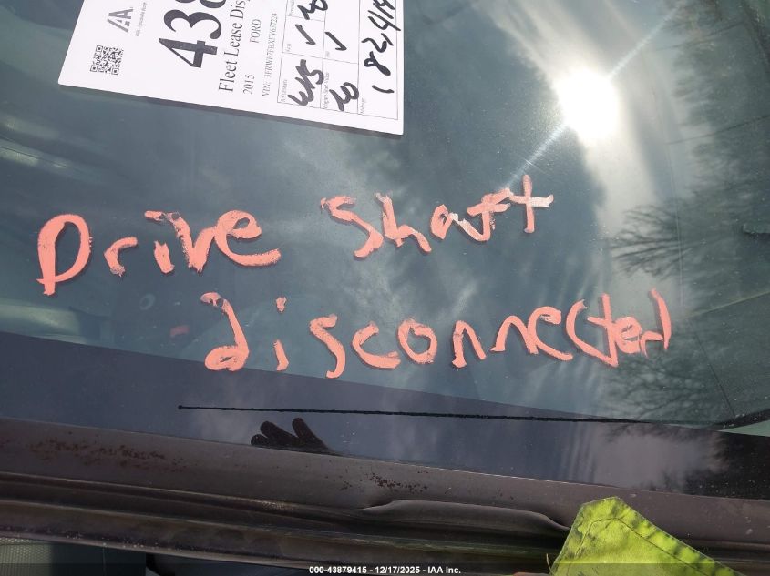 2015 Ford F-750 Xl/Xlt VIN: 3FRWF7FBXFV657224 Lot: 43879415