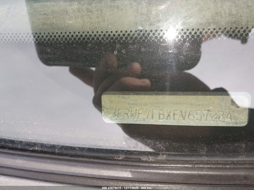 2015 Ford F-750 Xl/Xlt VIN: 3FRWF7FBXFV657224 Lot: 43879415