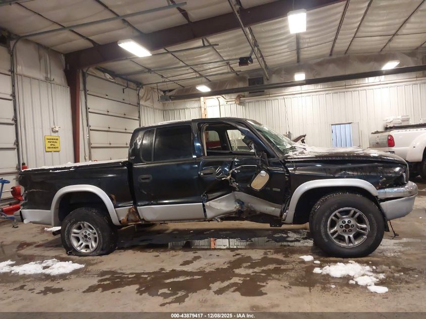 2001 Dodge Dakota Slt/Sport VIN: 1B7HG2ANX1S231739 Lot: 43879417