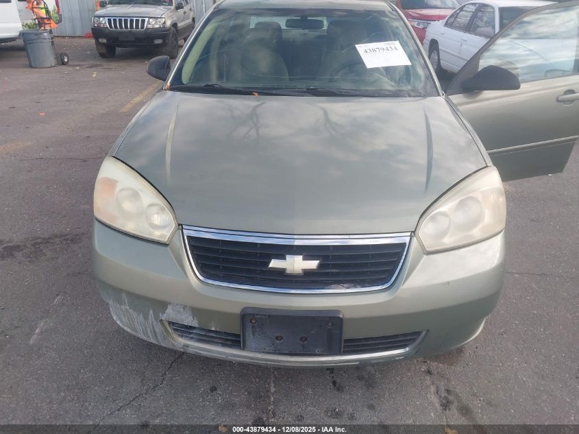 2006 Chevrolet Malibu Ls VIN: 1G1ZS51816F100156 Lot: 43879434