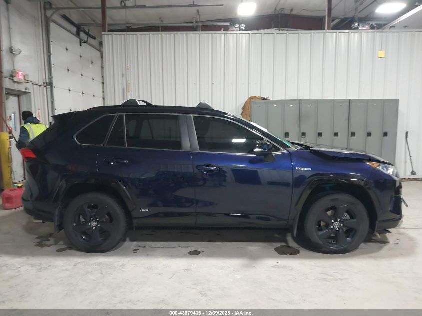 2019 Toyota Rav4 Hybrid Xse VIN: JTMEWRFV3KJ020204 Lot: 43879436