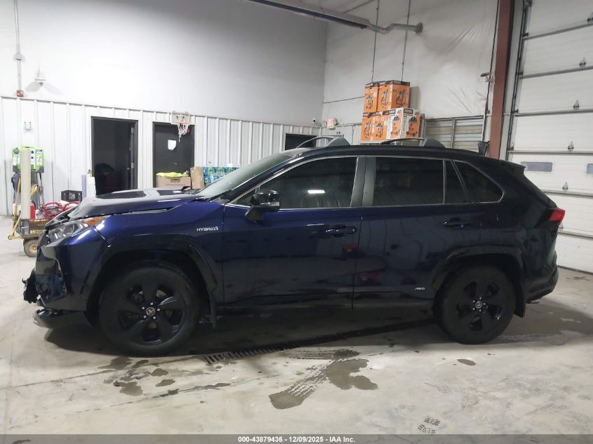 2019 Toyota Rav4 Hybrid Xse VIN: JTMEWRFV3KJ020204 Lot: 43879436