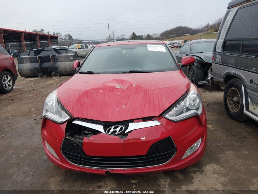 2017 Hyundai Veloster Value Edition VIN: KMHTC6AD1HU316905 Lot: 43879455