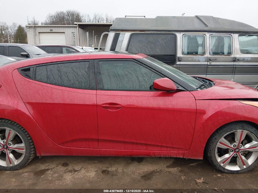 2017 Hyundai Veloster Value Edition VIN: KMHTC6AD1HU316905 Lot: 43879455
