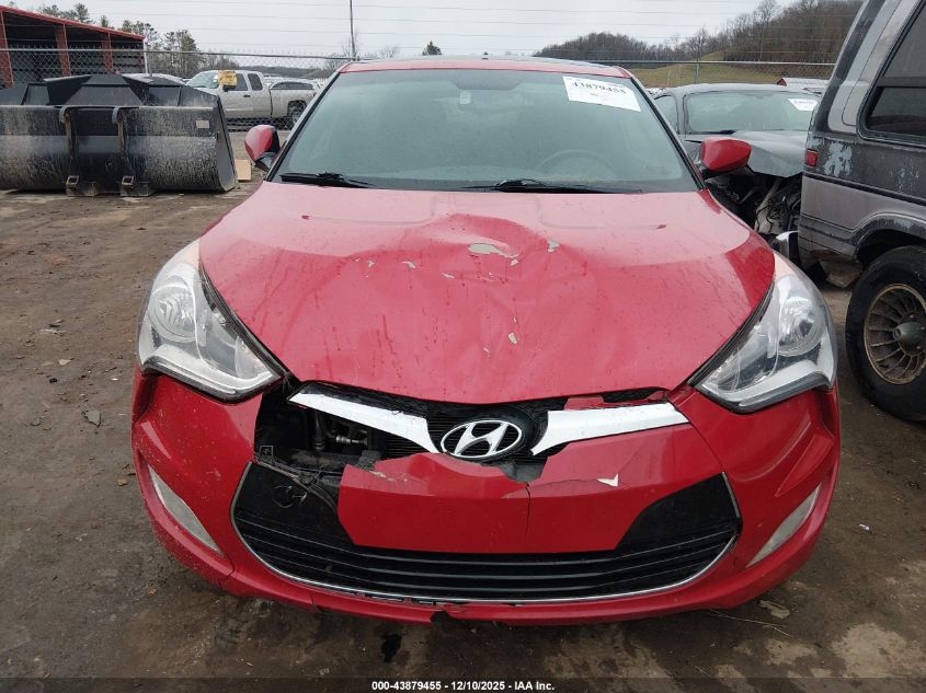 2017 Hyundai Veloster Value Edition VIN: KMHTC6AD1HU316905 Lot: 43879455