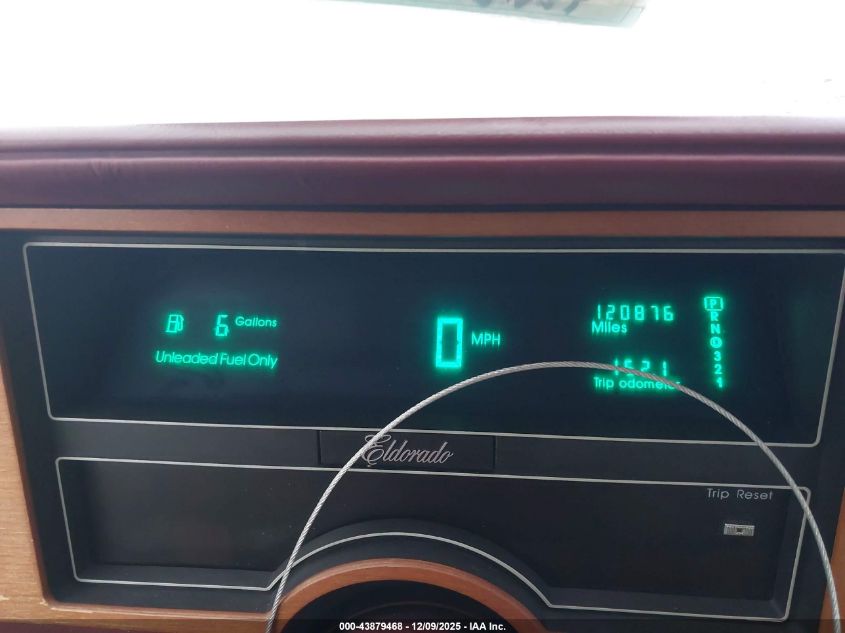 1988 Cadillac Eldorado VIN: 1G6EL1153JU623512 Lot: 43879468