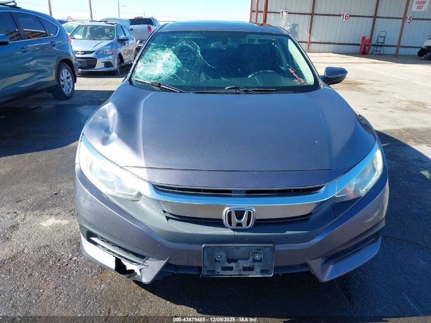 2018 Honda Civic Ex VIN: 19XFC2F74JE017085 Lot: 43879485