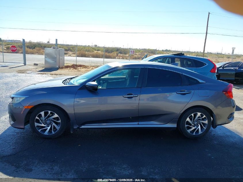 2018 Honda Civic Ex VIN: 19XFC2F74JE017085 Lot: 43879485