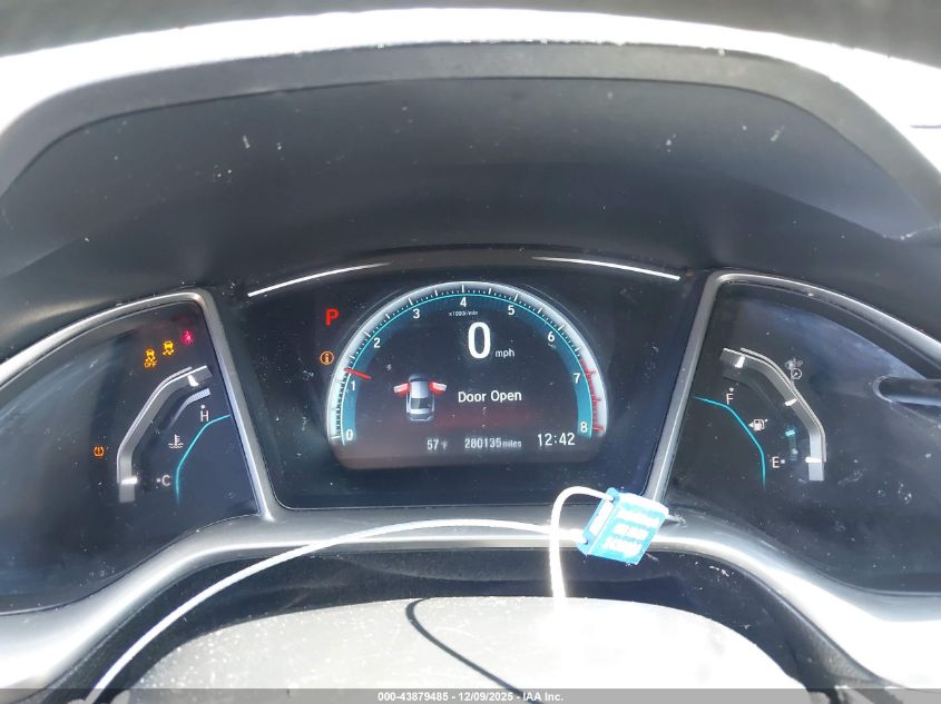 2018 Honda Civic Ex VIN: 19XFC2F74JE017085 Lot: 43879485