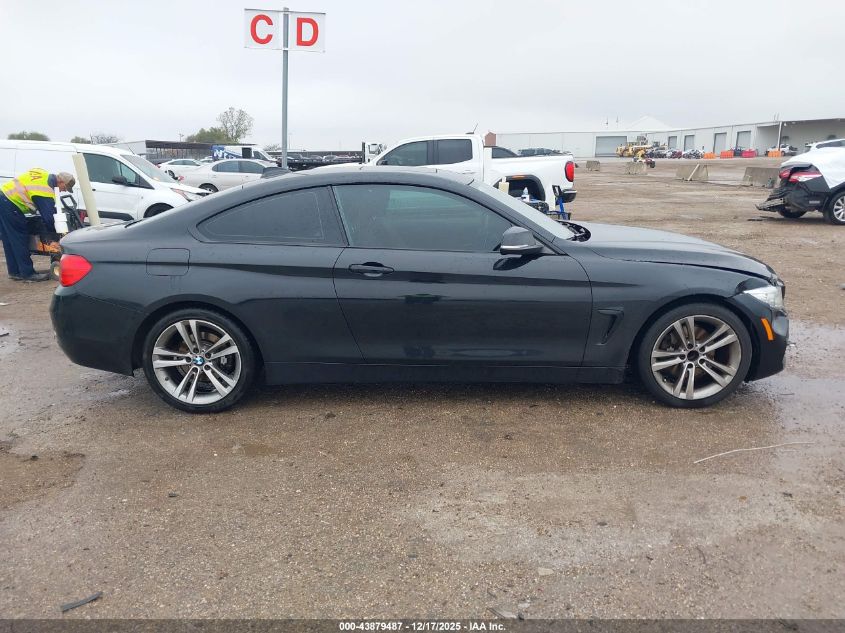 2014 BMW 428I VIN: WBA3N7C54EF718182 Lot: 43879487