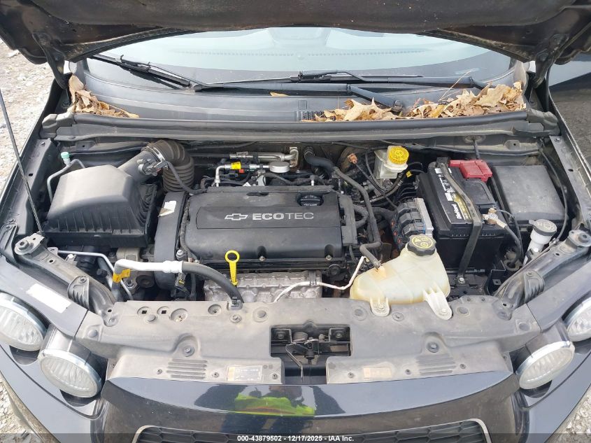 2013 Chevrolet Sonic Lt Auto VIN: 1G1JC6SH3D4176307 Lot: 43879502