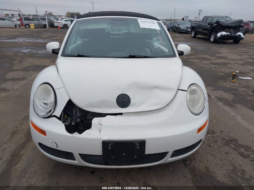 2010 Volkswagen New Beetle 2.5L VIN: 3VWRG3AL9AM006727 Lot: 43879504