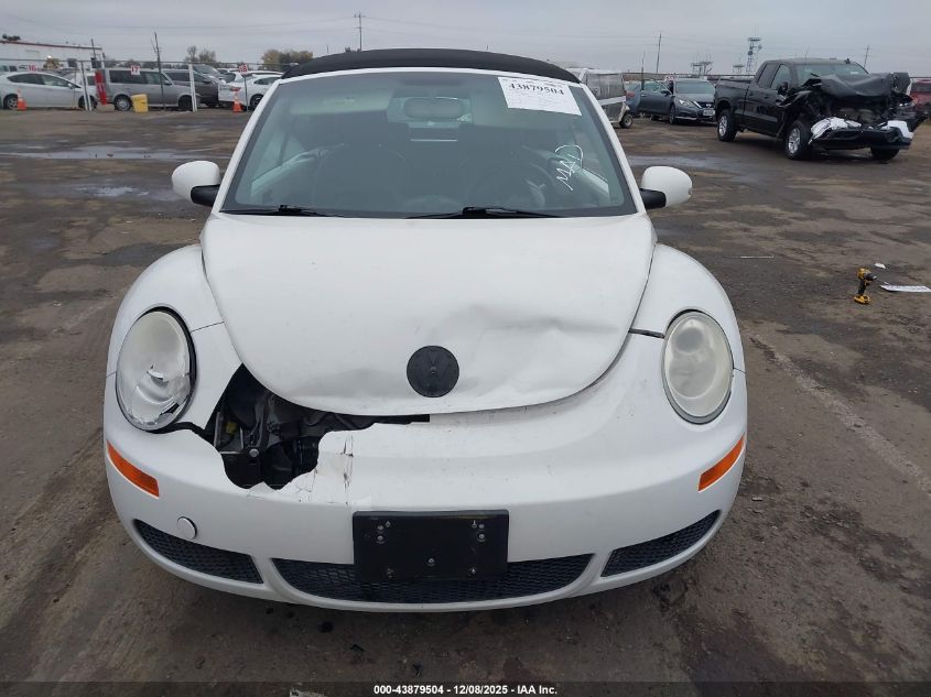 2010 Volkswagen New Beetle 2.5L VIN: 3VWRG3AL9AM006727 Lot: 43879504