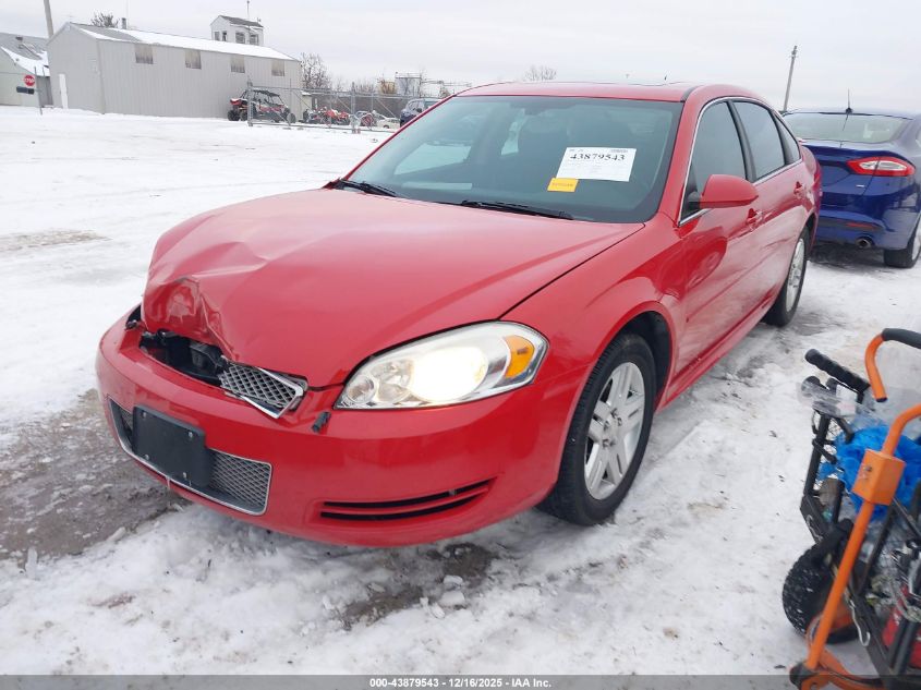 2013 Chevrolet Impala Lt VIN: 2G1WB5E30D1169345 Lot: 43879543