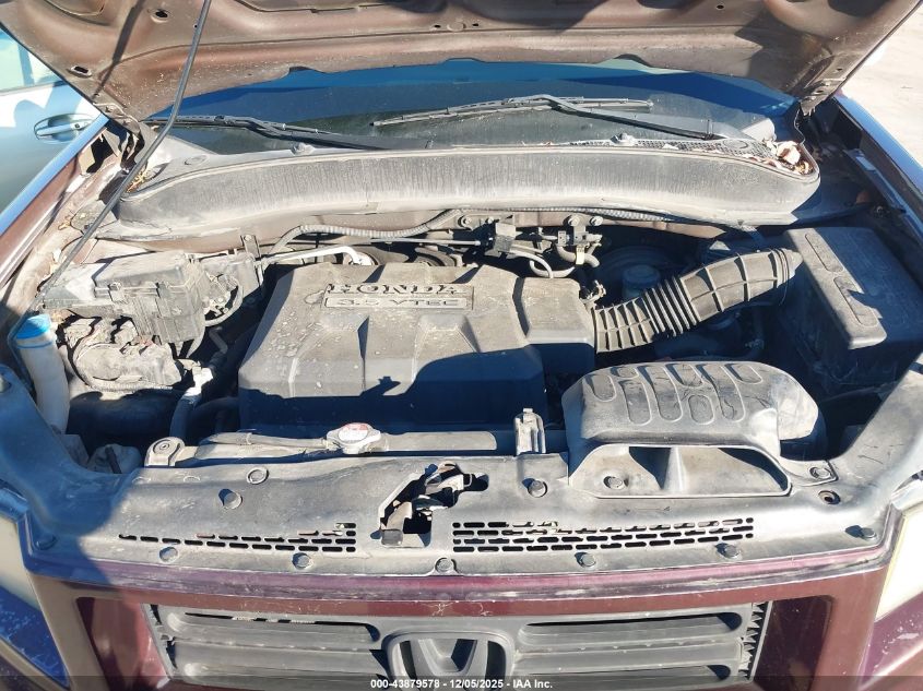 2007 Honda Ridgeline Rtl VIN: 2HJYK16517H544885 Lot: 43879578