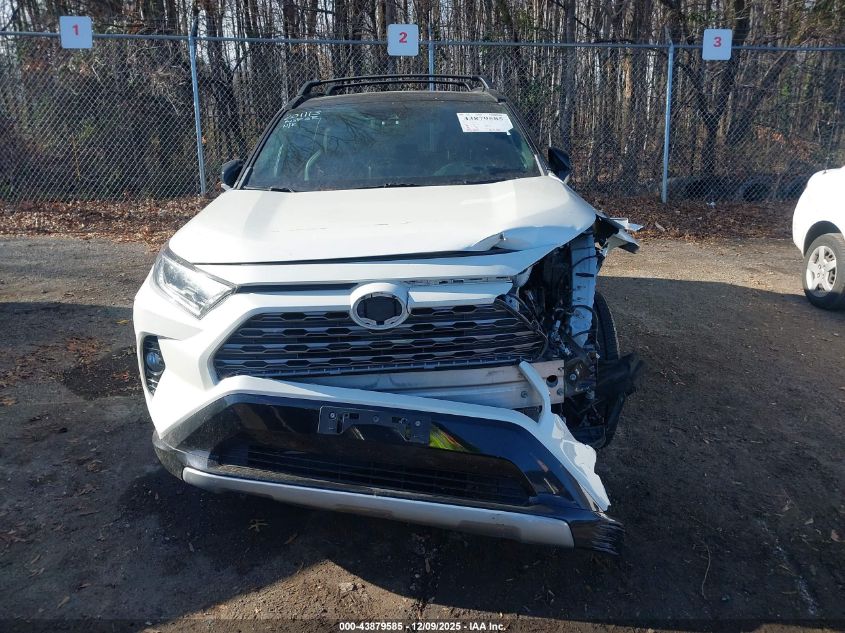 2019 Toyota Rav4 Hybrid Xse VIN: 2T3EWRFV5KW041931 Lot: 43879585