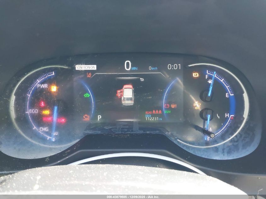 2019 Toyota Rav4 Hybrid Xse VIN: 2T3EWRFV5KW041931 Lot: 43879585