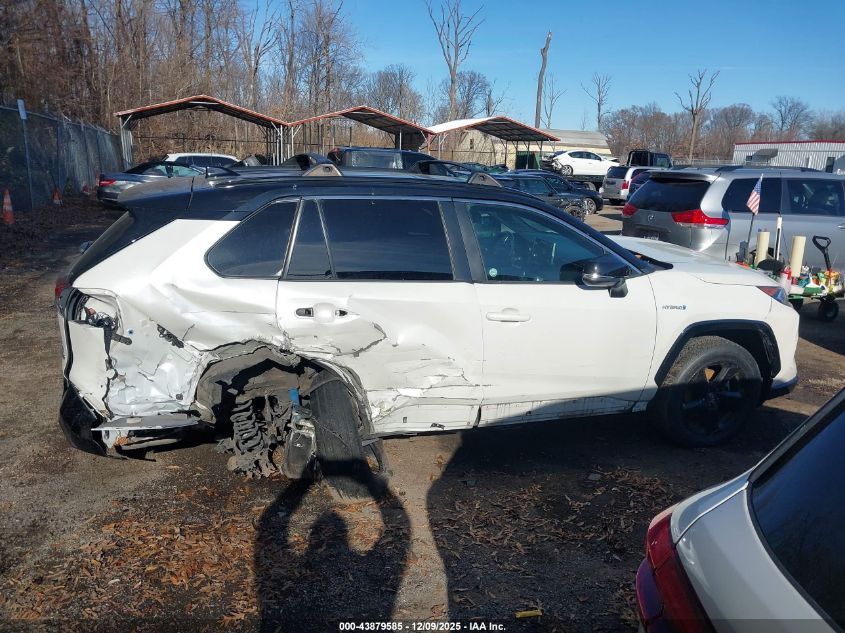 2019 Toyota Rav4 Hybrid Xse VIN: 2T3EWRFV5KW041931 Lot: 43879585
