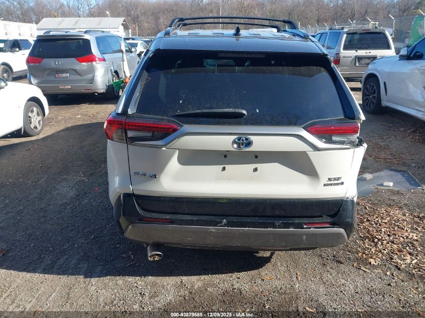 2019 Toyota Rav4 Hybrid Xse VIN: 2T3EWRFV5KW041931 Lot: 43879585