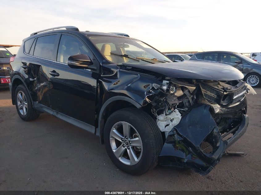 2015 Toyota Rav4 Xle VIN: 2T3WFREV7FW193558 Lot: 43879591