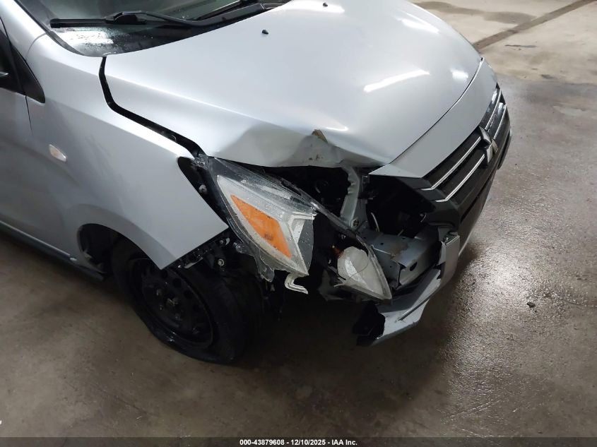 2021 Mitsubishi Mirage Carbonite Edition/Es/Le VIN: ML32AUHJ5MH012150 Lot: 43879608