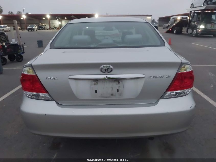2006 Toyota Camry Le VIN: 4T1BE30K26U715386 Lot: 43879625