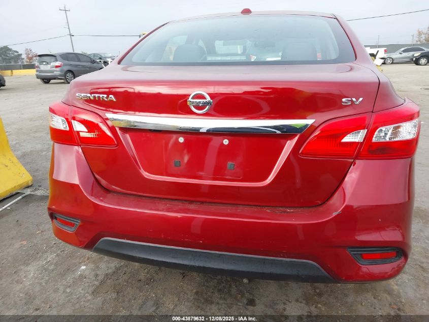 2019 Nissan Sentra Sv VIN: 3N1AB7AP9KY262209 Lot: 43879632