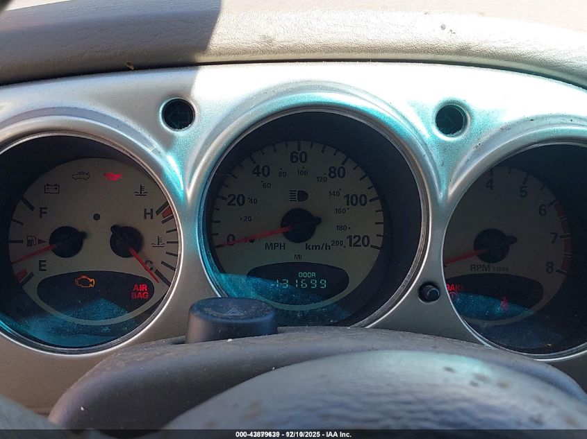 2002 Chrysler Pt Cruiser Limited VIN: 3C8FY68B32T355017 Lot: 43879639