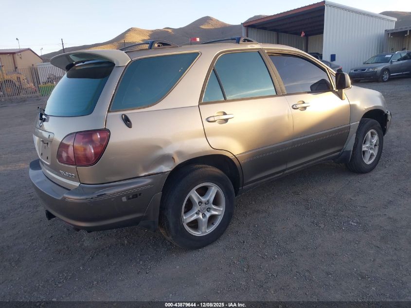 2000 Lexus Rx 300 VIN: JT6HF10U2Y0151435 Lot: 43879644