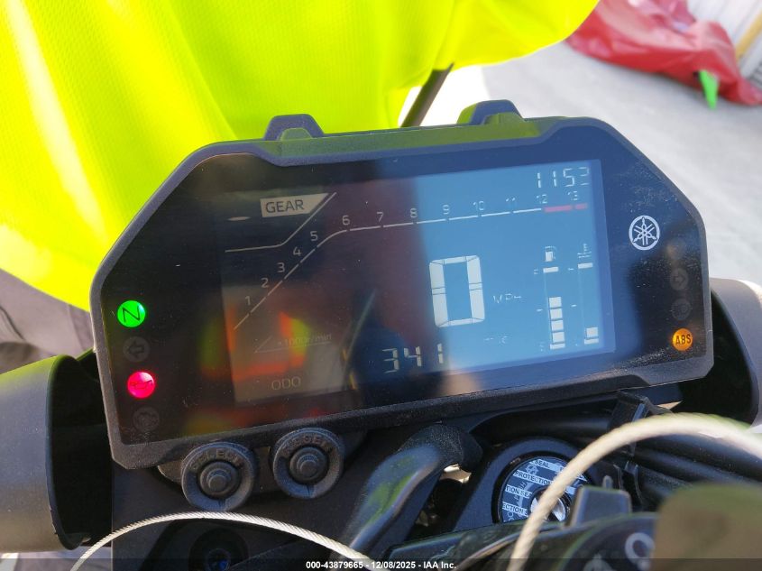 2025 Yamaha Mtn320 Ac VIN: MH3RH28YXSK001283 Lot: 43879665