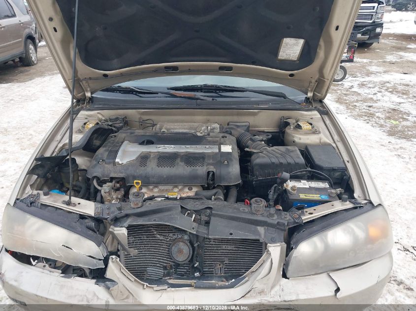 2005 Hyundai Elantra Gls/Gt VIN: KMHDN46D05U988963 Lot: 43879683