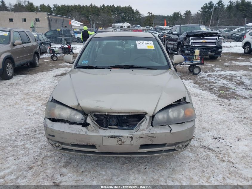 2005 Hyundai Elantra Gls/Gt VIN: KMHDN46D05U988963 Lot: 43879683