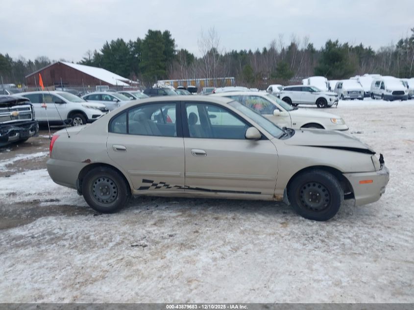 2005 Hyundai Elantra Gls/Gt VIN: KMHDN46D05U988963 Lot: 43879683