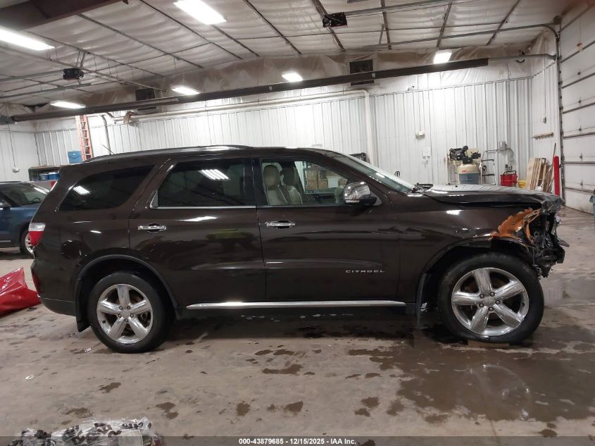 2013 Dodge Durango Citadel VIN: 1C4RDJEGXDC505152 Lot: 43879685