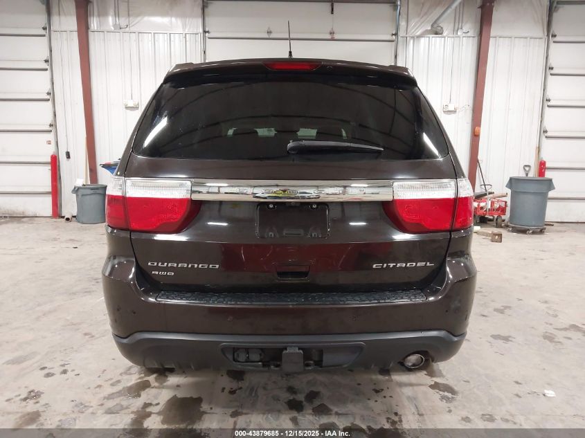 2013 Dodge Durango Citadel VIN: 1C4RDJEGXDC505152 Lot: 43879685