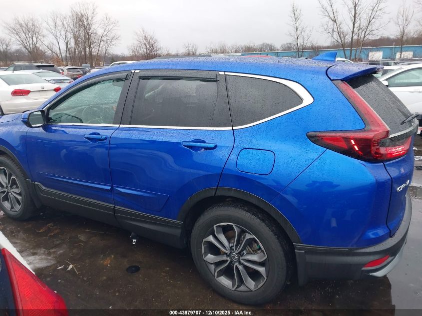 2022 Honda Cr-V Awd Ex-L VIN: 7FARW2H80NE016305 Lot: 43879707