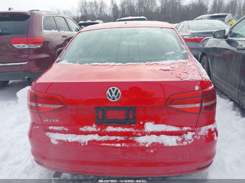 2015 Volkswagen Jetta 2.0L S VIN: 3VW2K7AJ2FM422227 Lot: 43879852