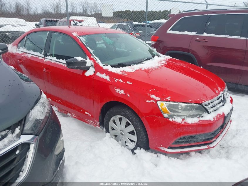 2015 Volkswagen Jetta 2.0L S
