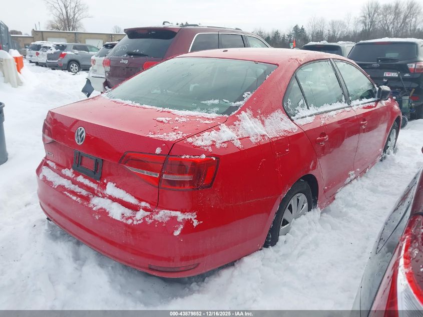 2015 Volkswagen Jetta 2.0L S