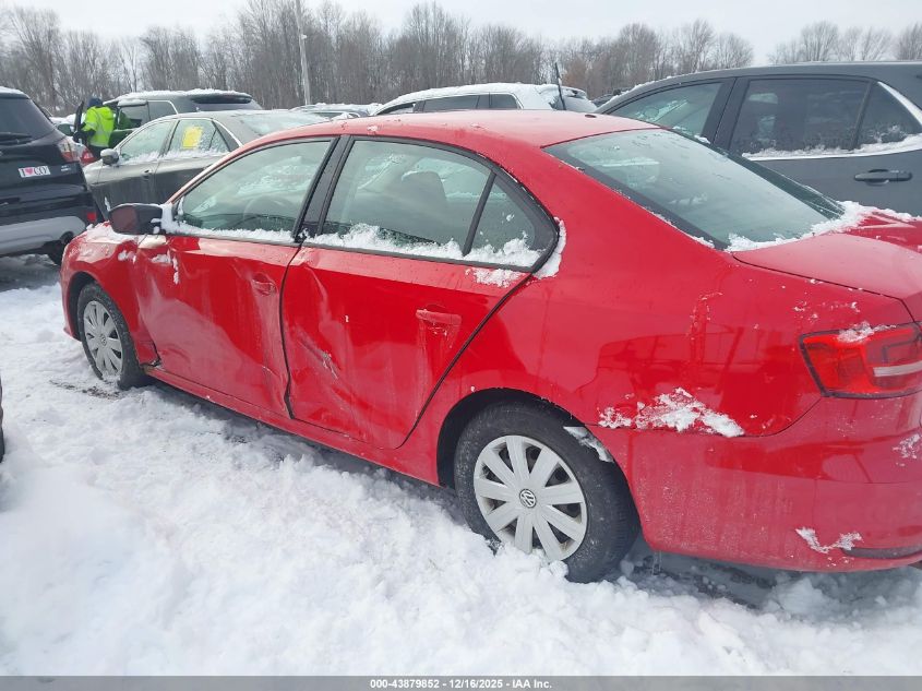 2015 Volkswagen Jetta 2.0L S VIN: 3VW2K7AJ2FM422227 Lot: 43879852