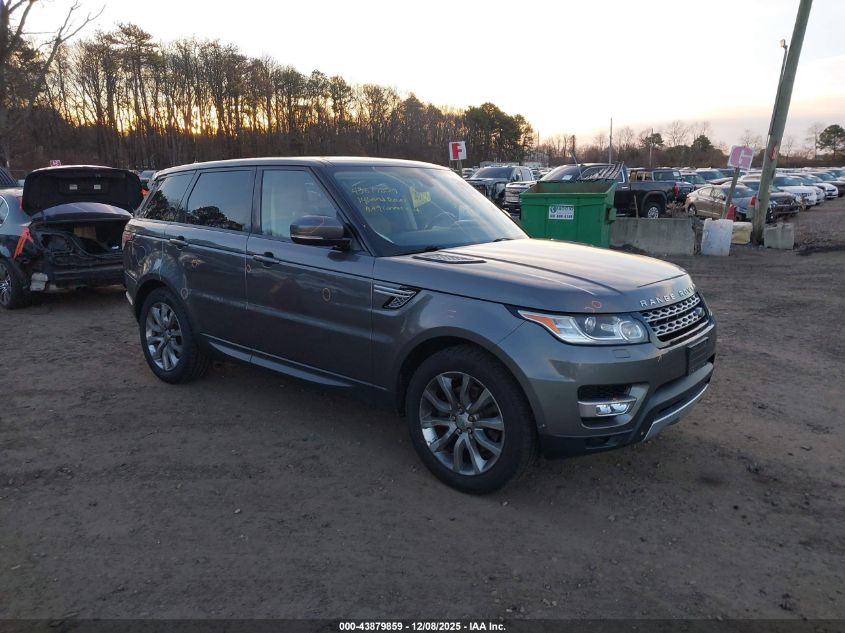 LAND ROVER RANGE ROVER SPORT 3.0L V6 SUPERCHARGED HSE
