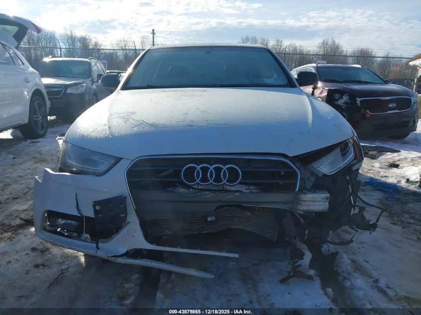 2013 Audi A4 2.0T Premium VIN: WAUFFAFL1DN050346 Lot: 43879865