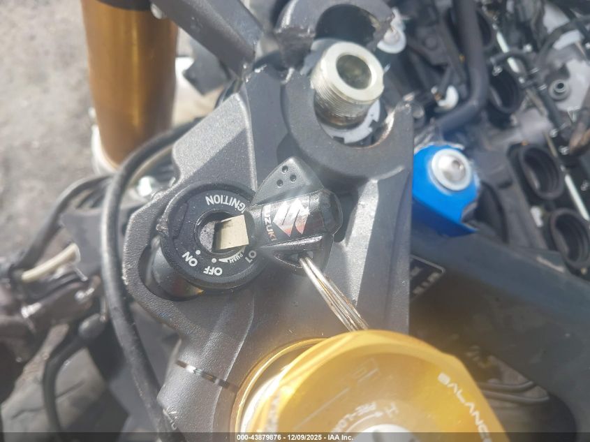 2021 Suzuki Gsx-R1000 R/100Th Anniversary VIN: JS1DM11M0M7100054 Lot: 43879876