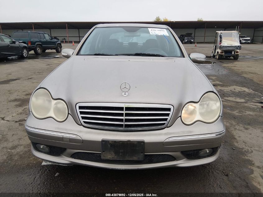 2006 Mercedes-Benz C 230 Sport VIN: WDBRF52H56F743912 Lot: 43879892
