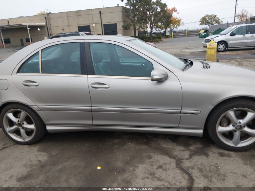 2006 Mercedes-Benz C 230 Sport VIN: WDBRF52H56F743912 Lot: 43879892