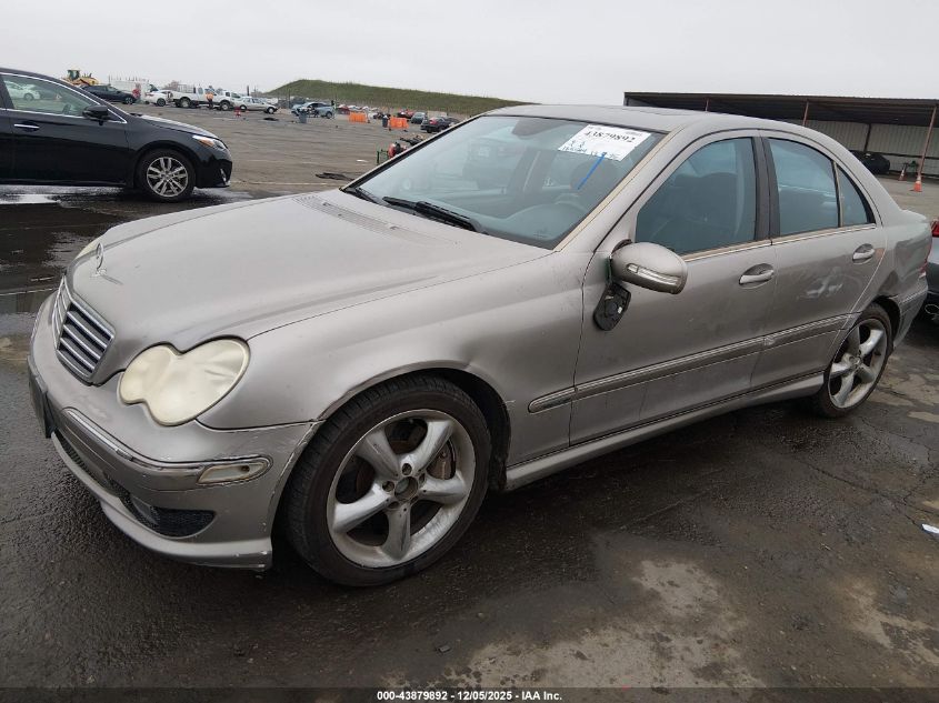 2006 Mercedes-Benz C 230 Sport VIN: WDBRF52H56F743912 Lot: 43879892