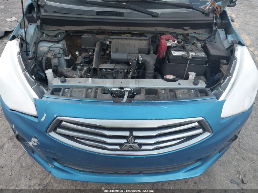 2019 Mitsubishi Mirage G4 Es VIN: ML32F3FJ6KHF02062 Lot: 43879906