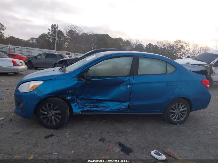 2019 Mitsubishi Mirage G4 Es VIN: ML32F3FJ6KHF02062 Lot: 43879906